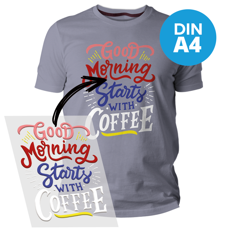 DTF Transfer (DIN A4), farbig DTF Transfer (DIN A4), farbig