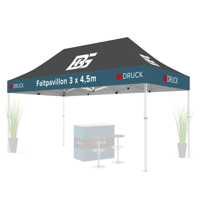 Ersatzdruck für Faltpavillon 3 x 4,5 m (ohne Gestell) Ersatzdruck für Faltpavillon 3 x 4,5 m (ohne Gestell)